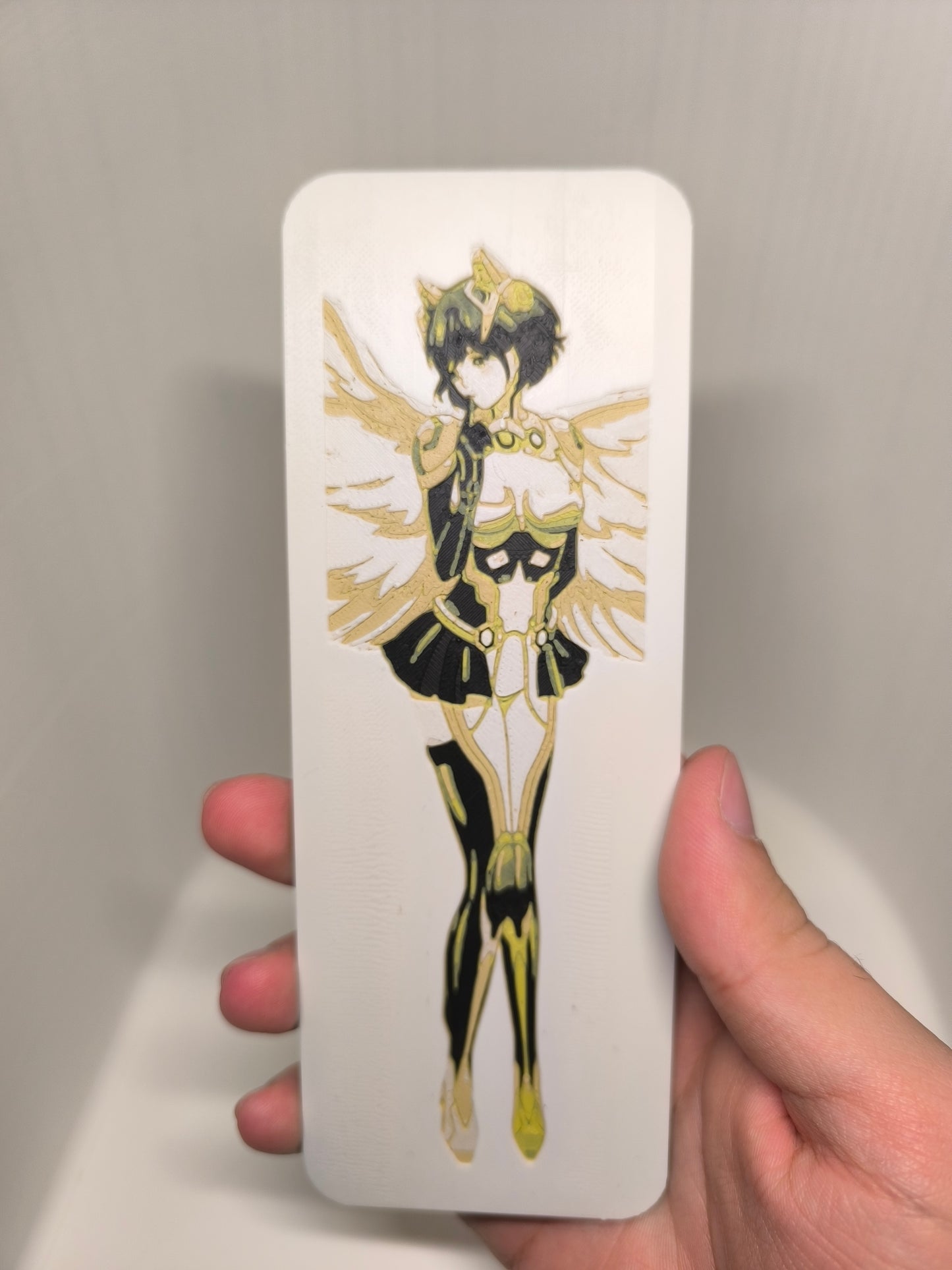 Marque-page Saki Hanakago avec Armure | Platinum End