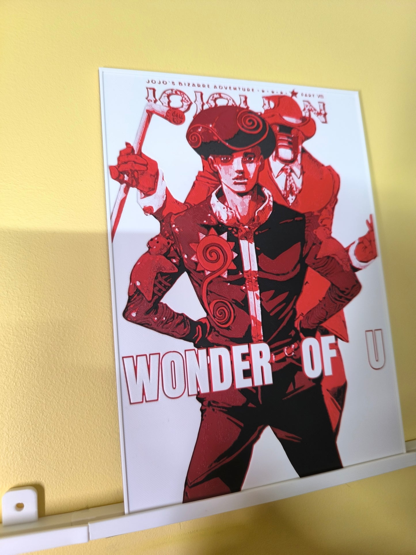 Plaque Décorative Toru Higashikata & Wonder of U | JoJo's Bizarre Adventure Part 8