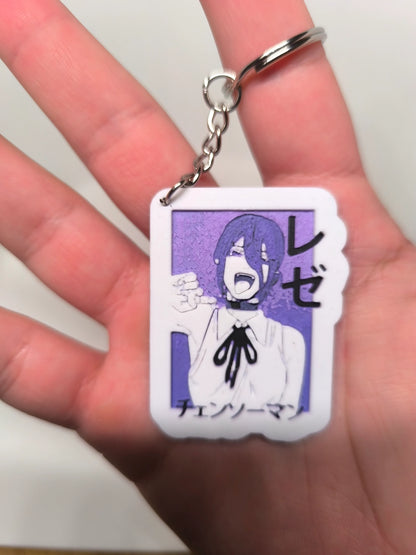 Reze Keychain - Chainsaw Man