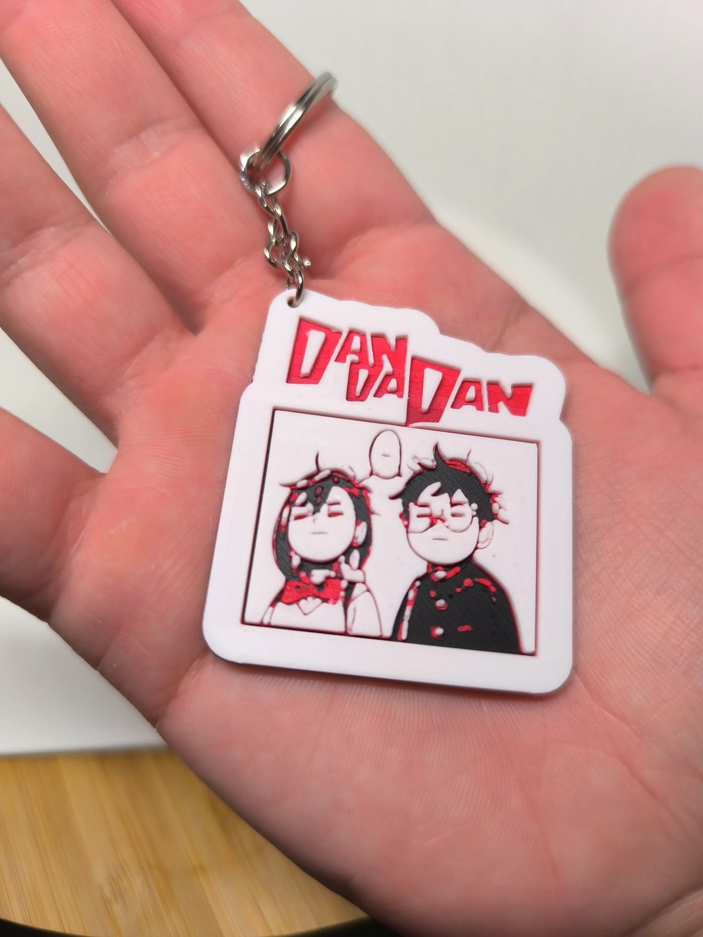 Dandadan Keychain - Momo &amp; Okarun