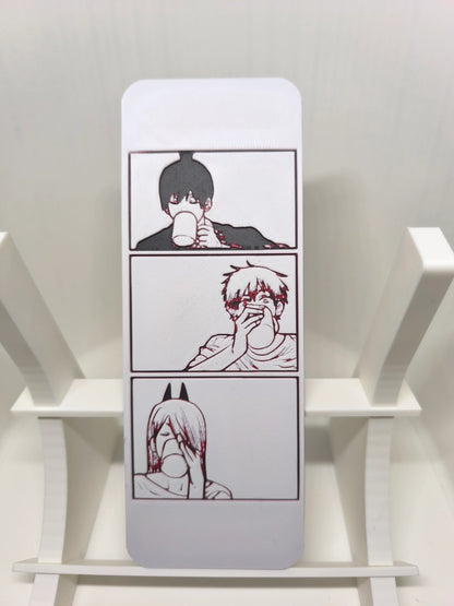 Marque-page Aki, Denji & Power - Chainsaw Man