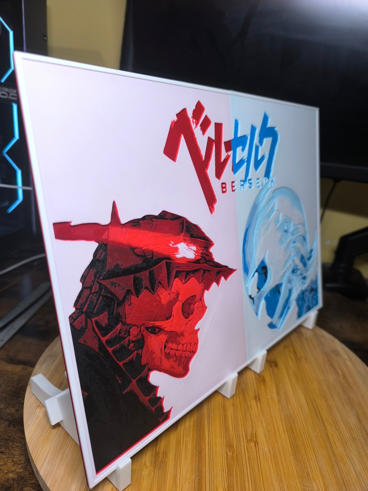 Pack Collector Berserk - Double Tableau 3D Guts & Griffith + Accessoires