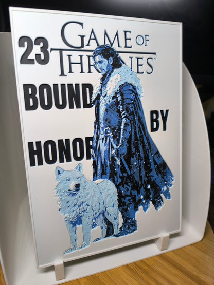 Décoration Jon Snow | Game of Thrones - Bound by Honor