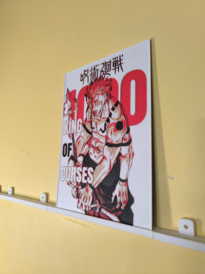 Plaque Décorative Ryomen Sukuna Époque Heian | Jujutsu Kaisen