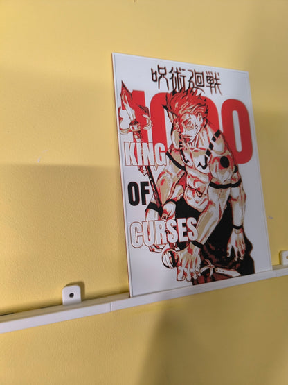 Plaque Décorative Ryomen Sukuna Époque Heian | Jujutsu Kaisen