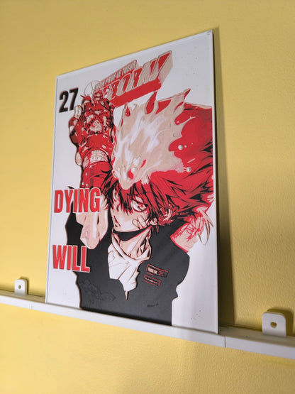 Plaque Décorative Tsunayoshi Sawada Dying Will | Reborn!