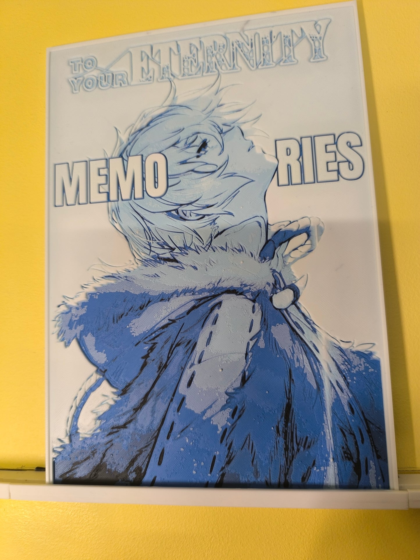 Plaque Décorative Fushi To Your Eternity Memories