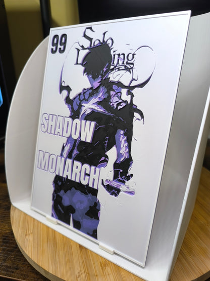 Plaque Décorative Sung Jin-Woo Shadow Monarch | Solo Leveling