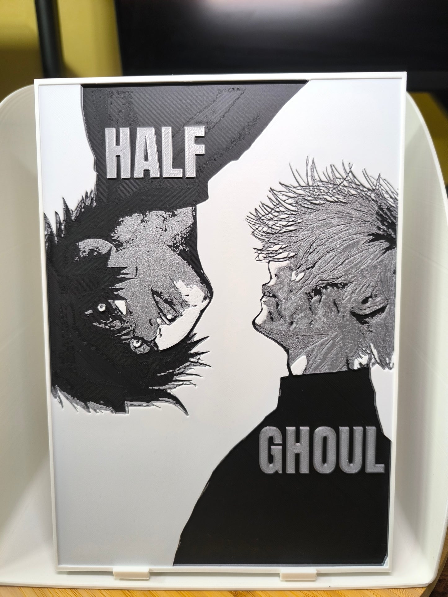 Plaque Décorative Ken Kaneki Half Ghoul | Tokyo Ghoul