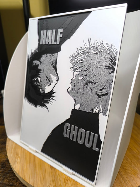 Plaque Décorative Ken Kaneki Half Ghoul | Tokyo Ghoul