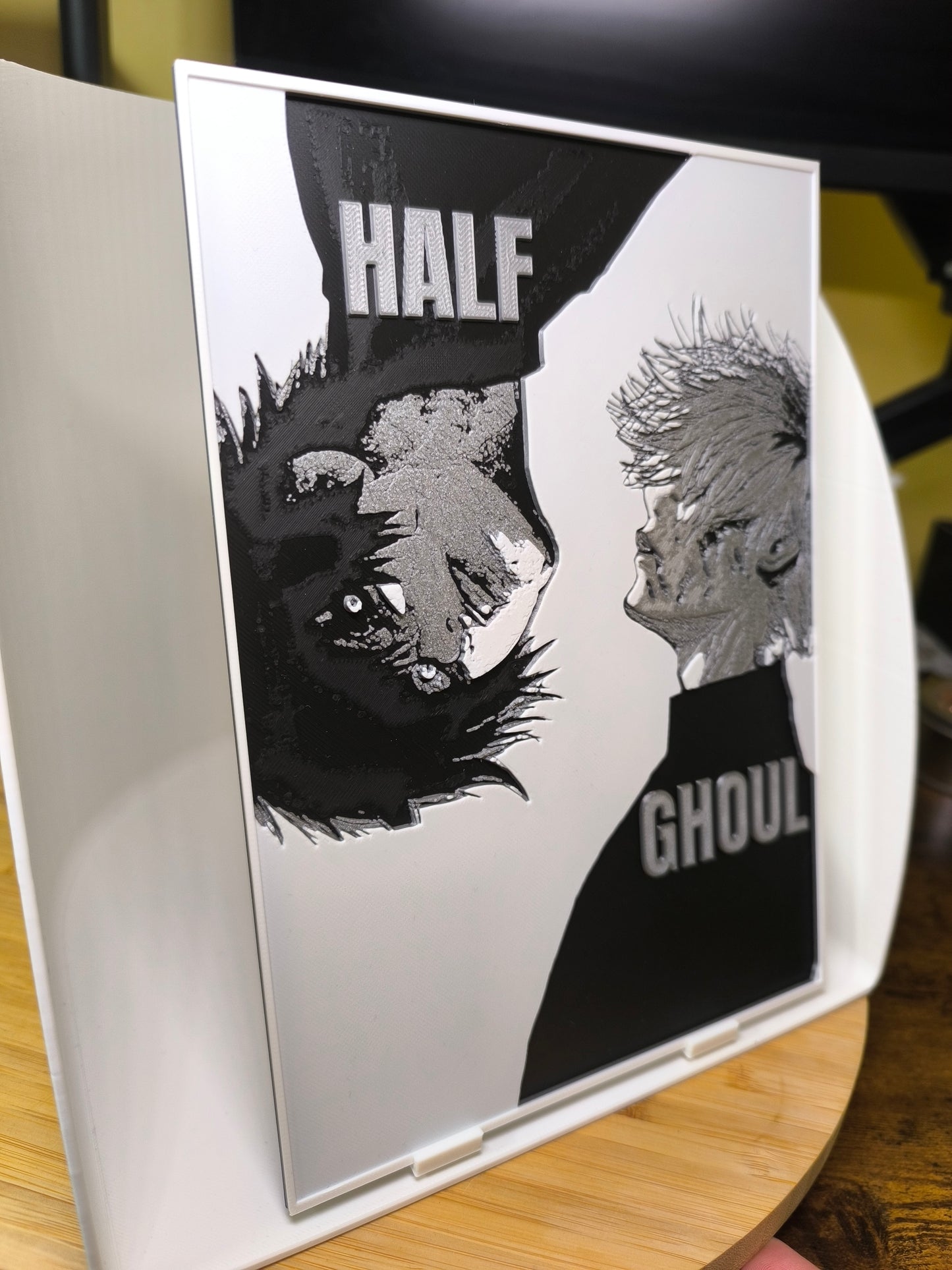 Plaque Décorative Ken Kaneki Half Ghoul | Tokyo Ghoul