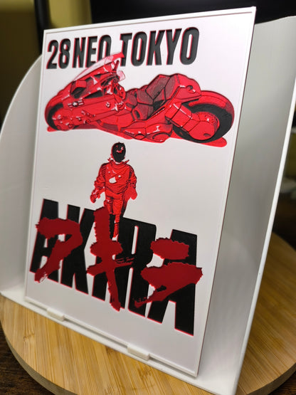 Plaque Décorative Kaneda 28 Neo Tokyo | Akira