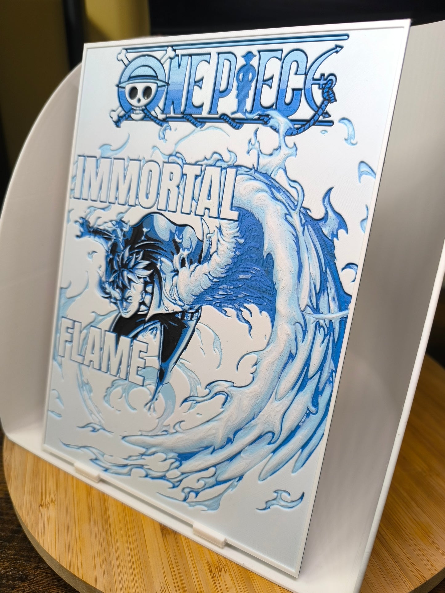 Plaque Décorative Marco le Phénix Immortal Flame | One Piece