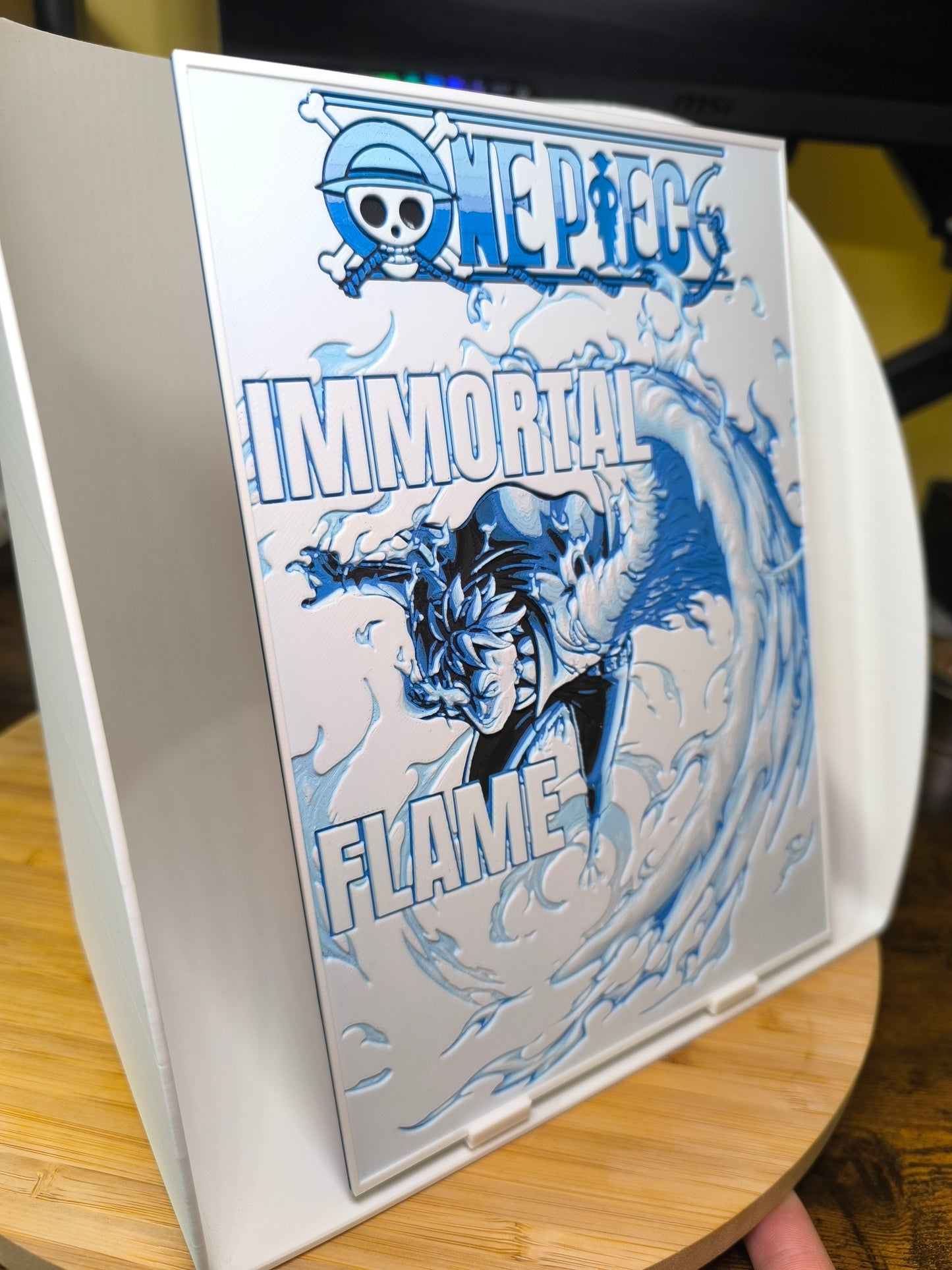 Plaque Décorative Marco le Phénix Immortal Flame | One Piece