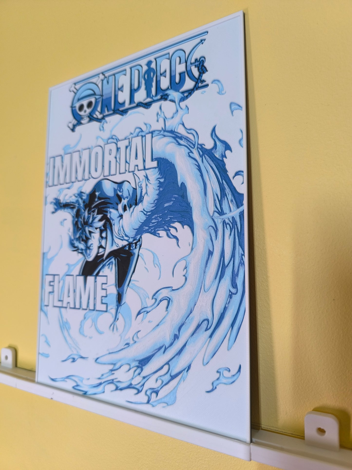 Plaque Décorative Marco le Phénix Immortal Flame | One Piece