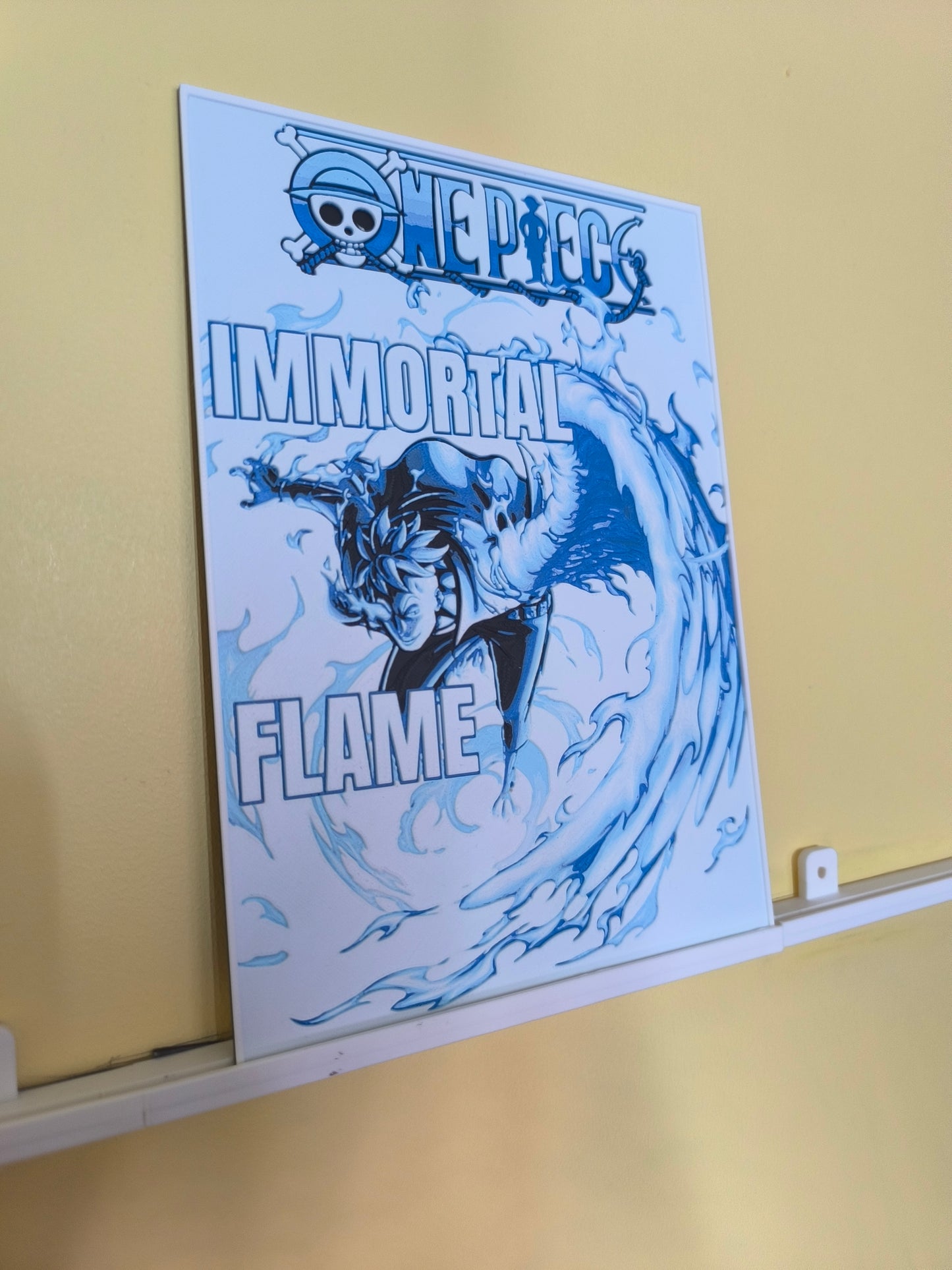 Plaque Décorative Marco le Phénix Immortal Flame | One Piece