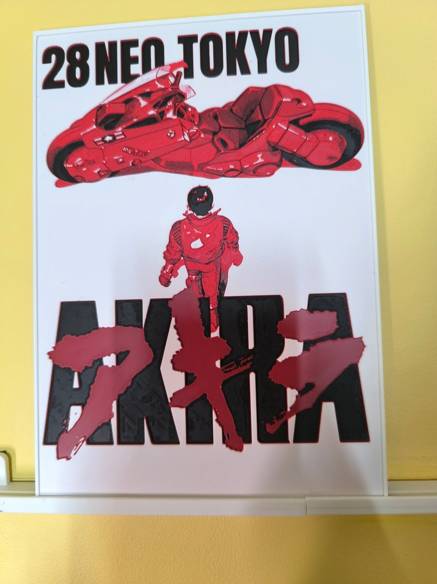 Plaque Décorative Kaneda 28 Neo Tokyo | Akira