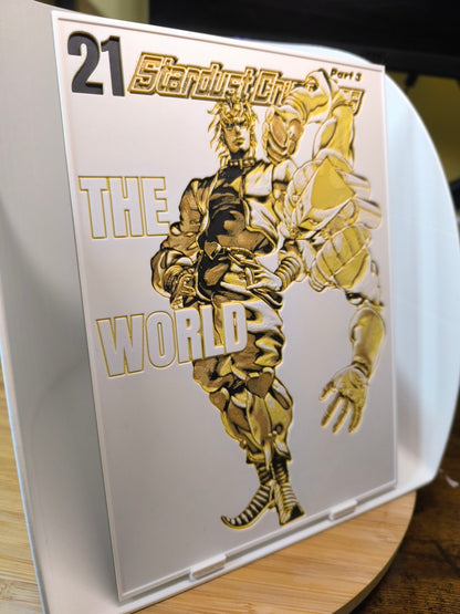 Plaque Décorative DIO & The World | JoJo's Bizarre Adventure Part 3