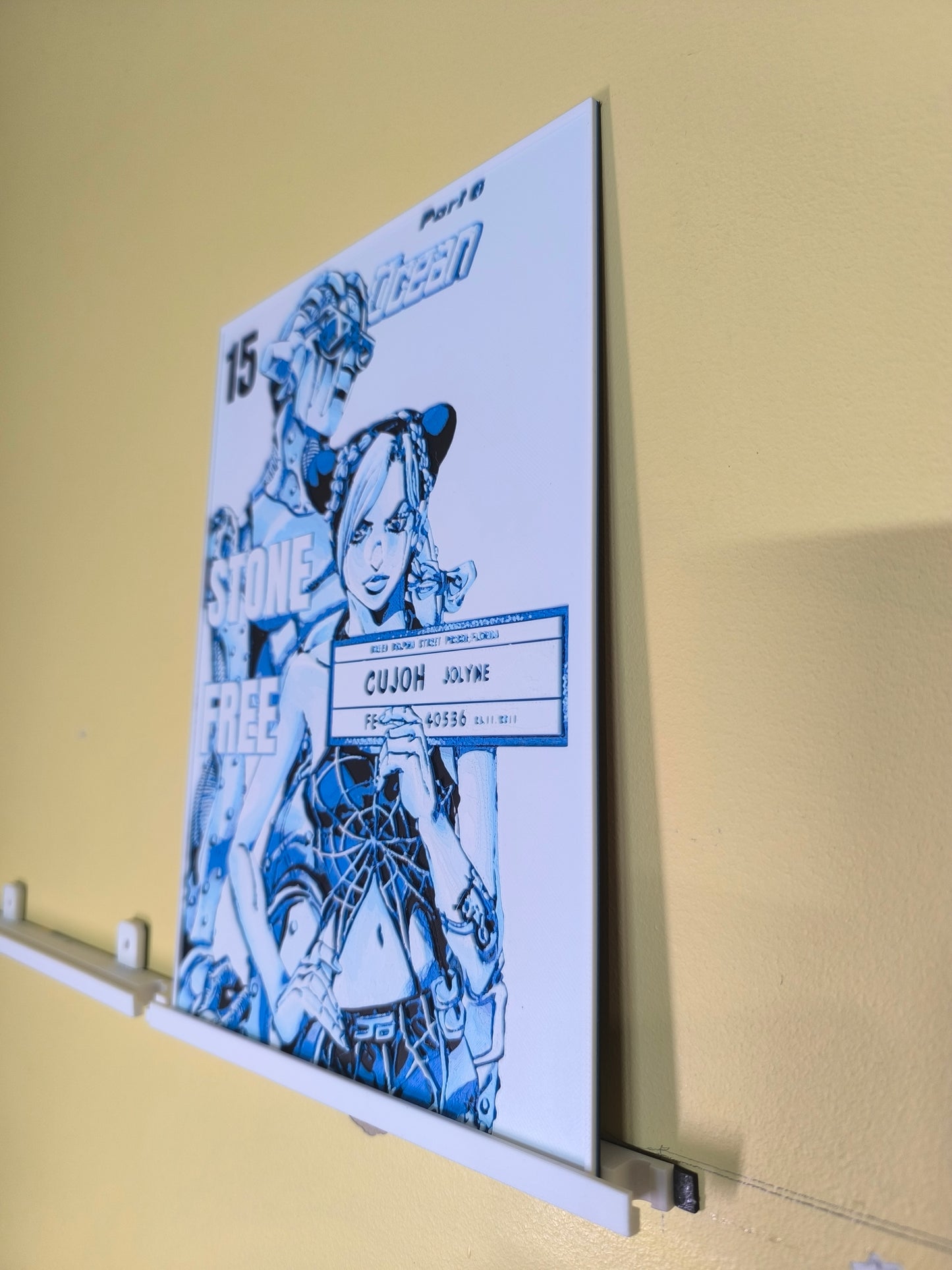 Plaque Décorative Jolyne Cujoh & Stone Free | JoJo's Bizarre Adventure Part 6