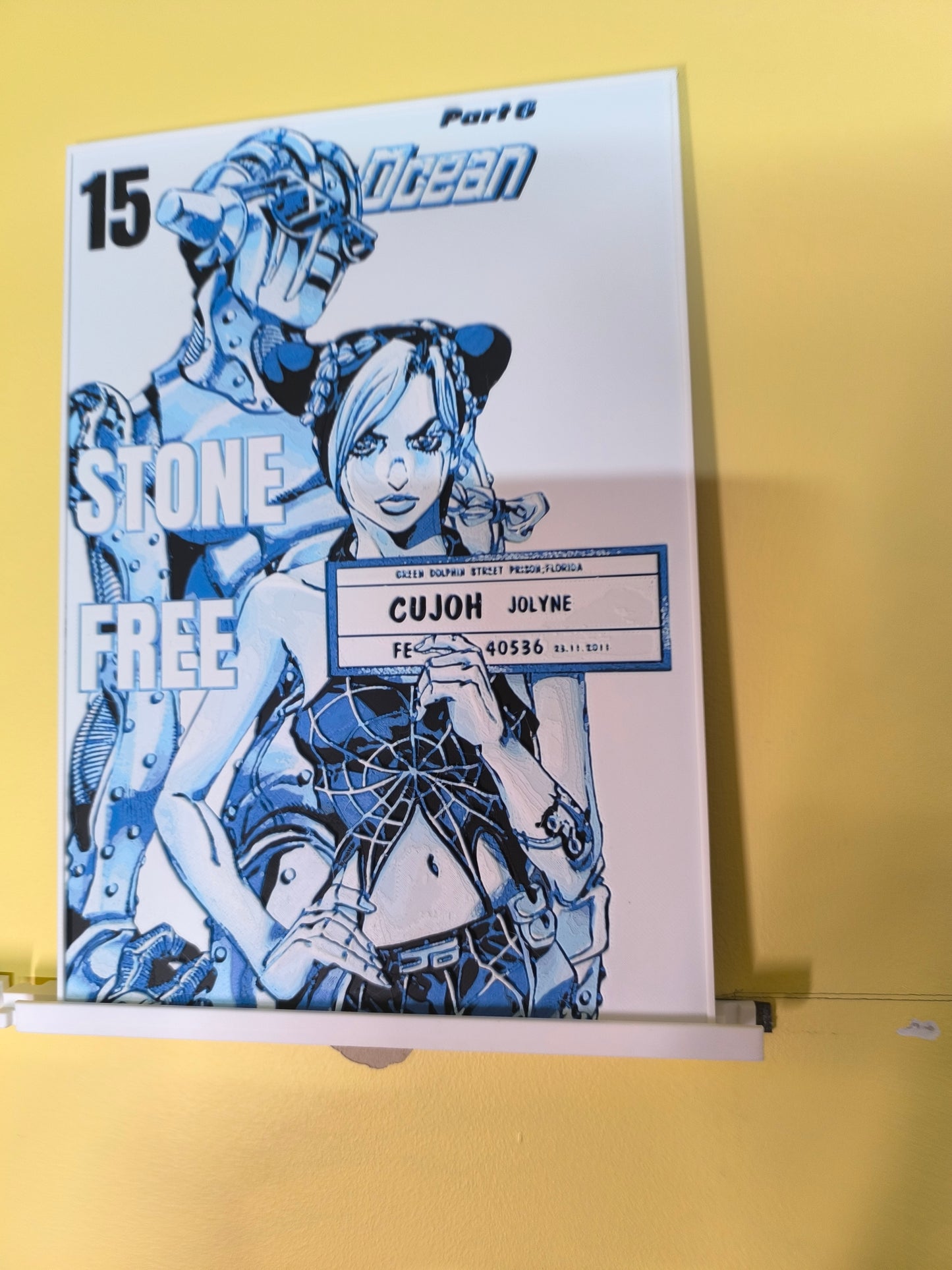 Plaque Décorative Jolyne Cujoh & Stone Free | JoJo's Bizarre Adventure Part 6