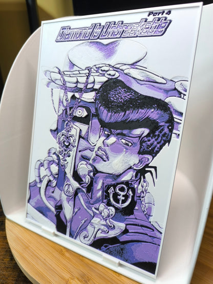 Plaque Décorative Josuke Higashikata & Crazy Diamond | JoJo's Bizarre Adventure Part 4
