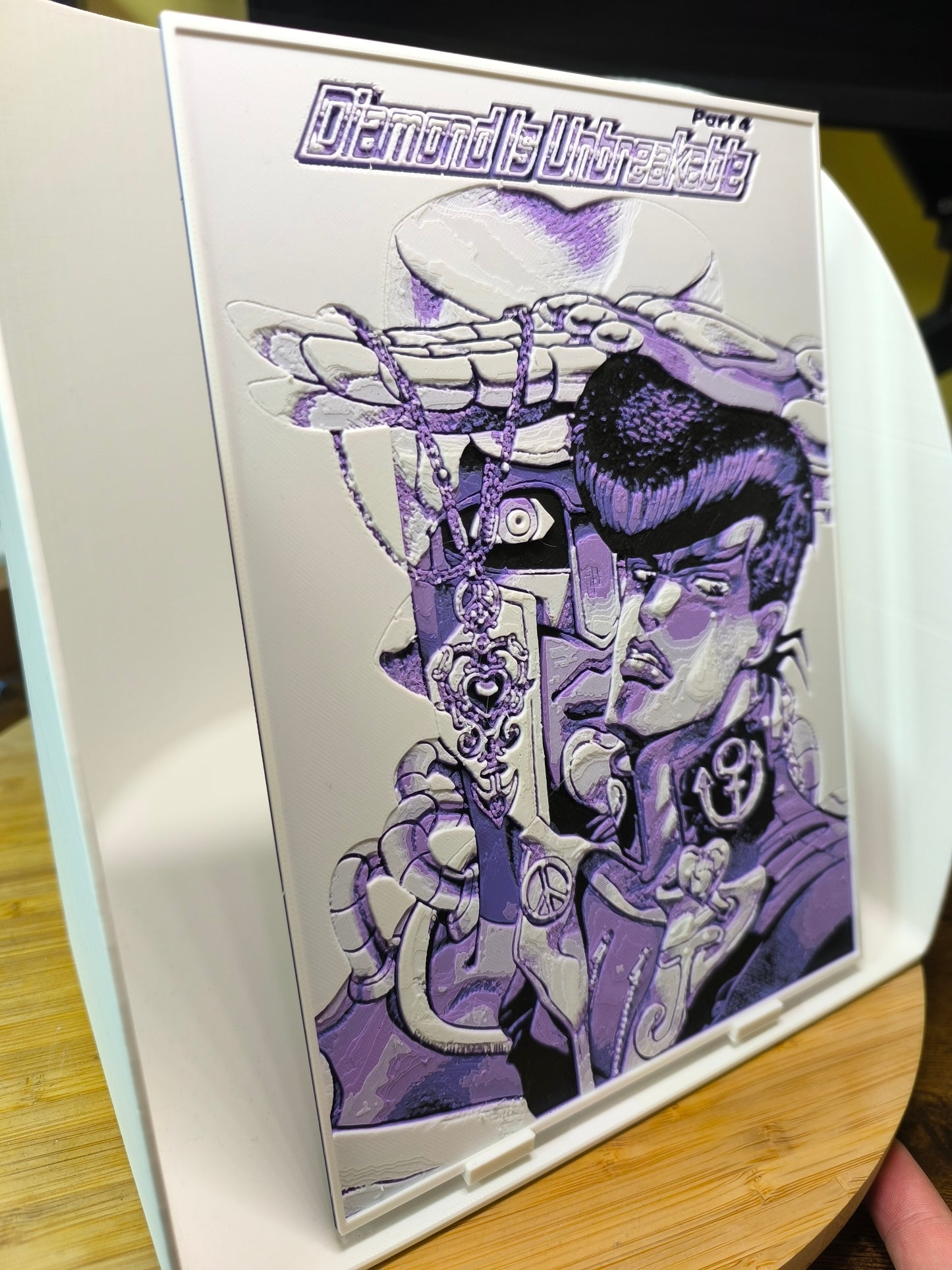 Plaque Décorative Josuke Higashikata & Crazy Diamond | JoJo's Bizarre Adventure Part 4