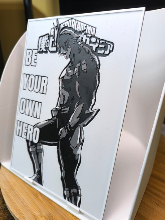 Plaque Décorative All Might Be Your Own Hero | My Hero Academia