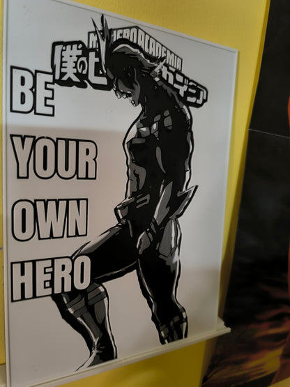 Plaque Décorative All Might Be Your Own Hero | My Hero Academia