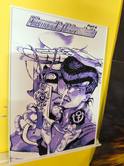 Plaque Décorative Josuke Higashikata & Crazy Diamond | JoJo's Bizarre Adventure Part 4