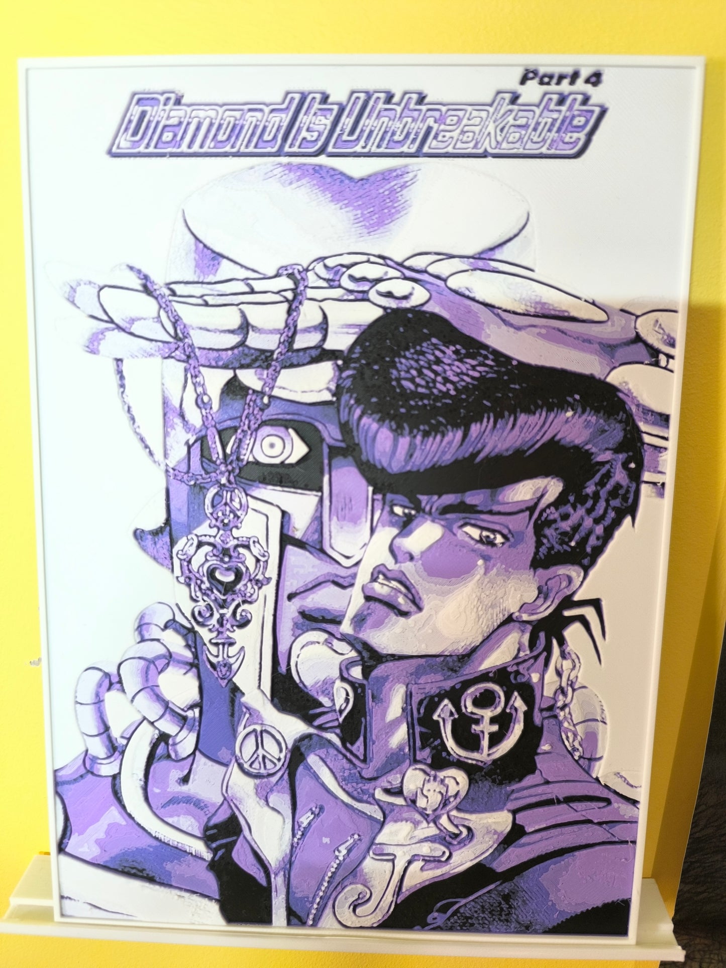 Plaque Décorative Josuke Higashikata & Crazy Diamond | JoJo's Bizarre Adventure Part 4