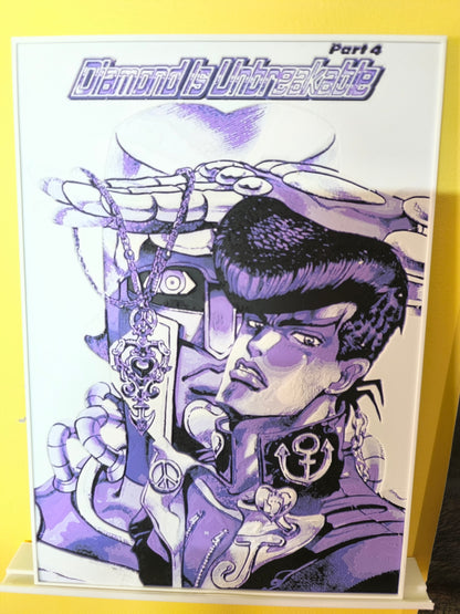 Plaque Décorative Josuke Higashikata & Crazy Diamond | JoJo's Bizarre Adventure Part 4