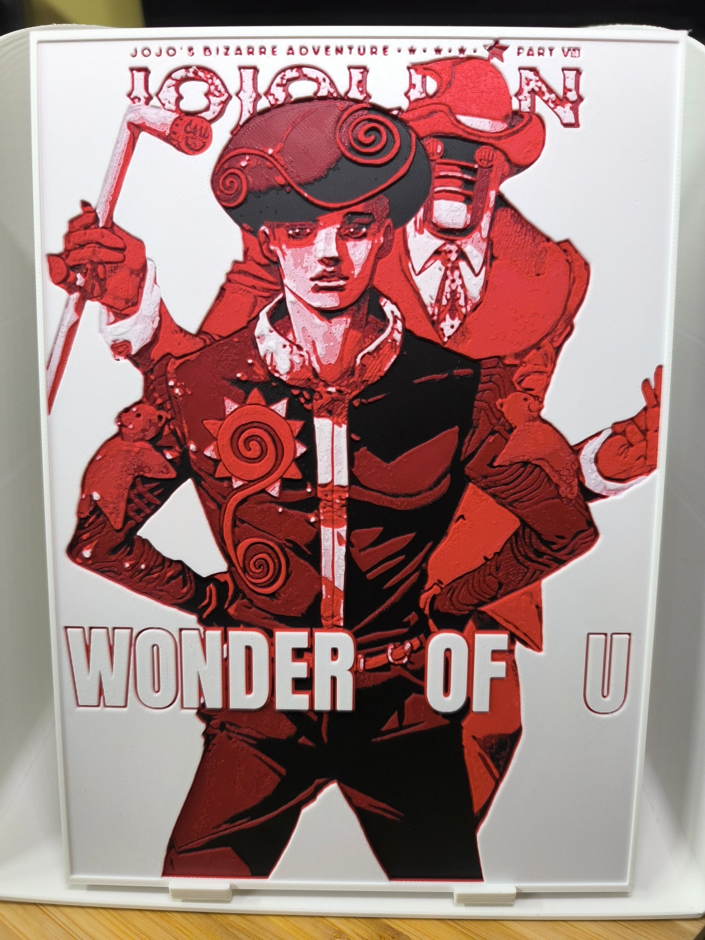 Plaque Décorative Toru Higashikata & Wonder of U | JoJo's Bizarre Adventure Part 8