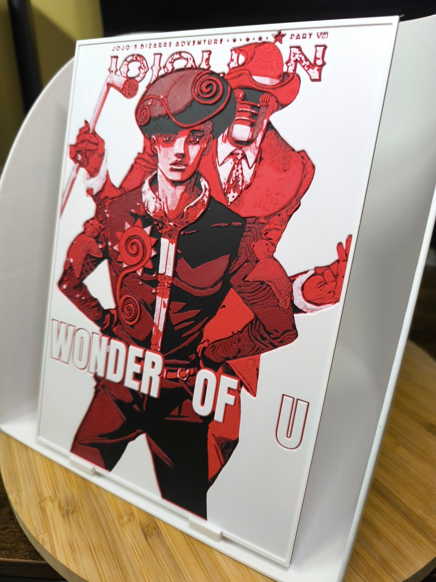 Plaque Décorative Toru Higashikata & Wonder of U | JoJo's Bizarre Adventure Part 8