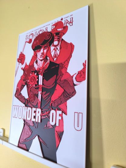 Plaque Décorative Toru Higashikata & Wonder of U | JoJo's Bizarre Adventure Part 8