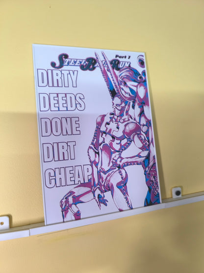 Plaque Décorative Funny Valentine & D4C | JoJo's Bizarre Adventure Part 7