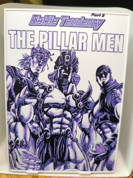 Plaque Décorative The Pillar Men | JoJo's Bizarre Adventure Part 2