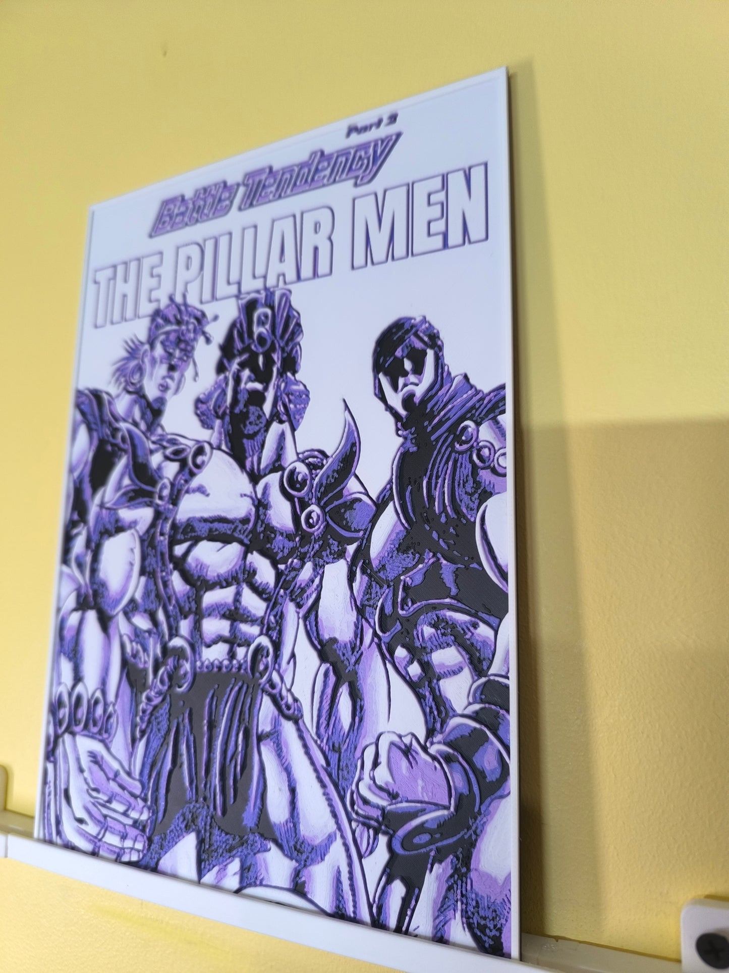 Plaque Décorative The Pillar Men | JoJo's Bizarre Adventure Part 2