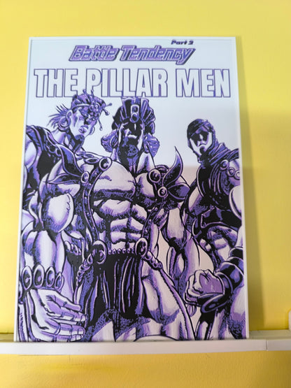 Plaque Décorative The Pillar Men | JoJo's Bizarre Adventure Part 2
