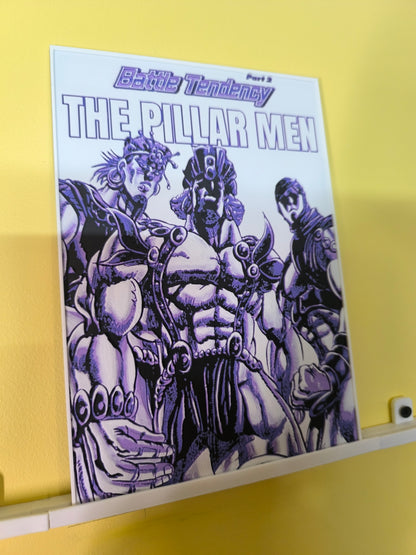 Plaque Décorative The Pillar Men | JoJo's Bizarre Adventure Part 2