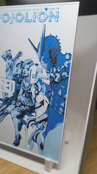 Décoration 3D JoJolion – The Seated Fate