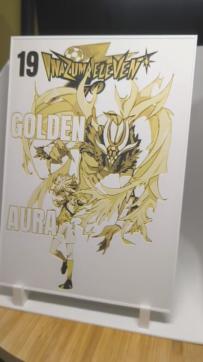 Bailong 3D Decoration – Golden Aura | Inazuma Eleven
