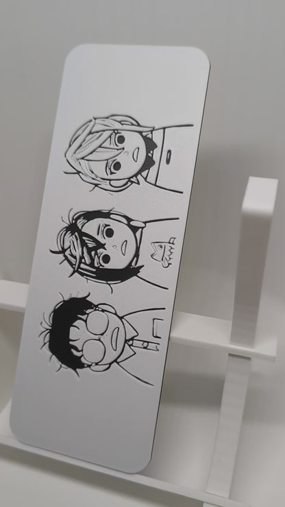 Marque-page Dandadan - Trio Chibi