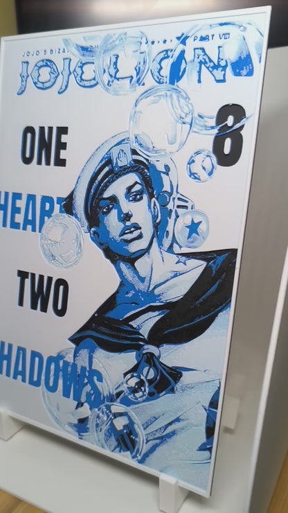 3D decoration Josuke Higashikata – One Heart Two Shadows