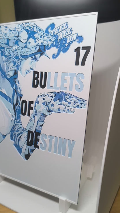 3D decoration Johnny Joestar – Bullets of Destiny