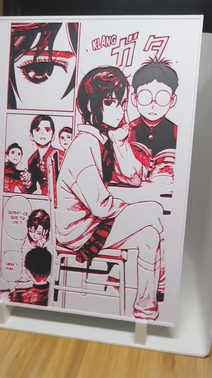 Décoration 3D Okarun & Momo | Dandadan