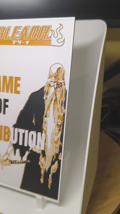 Yamamoto 3D decoration – The Flame of Retribution