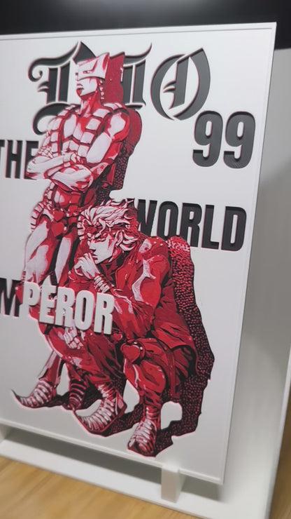 3D decoration Dio Brando – The World Emperor