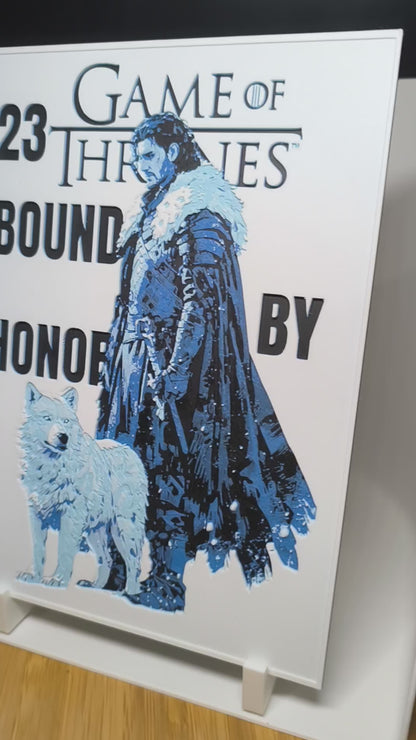 Décoration Jon Snow | Game of Thrones - Bound by Honor
