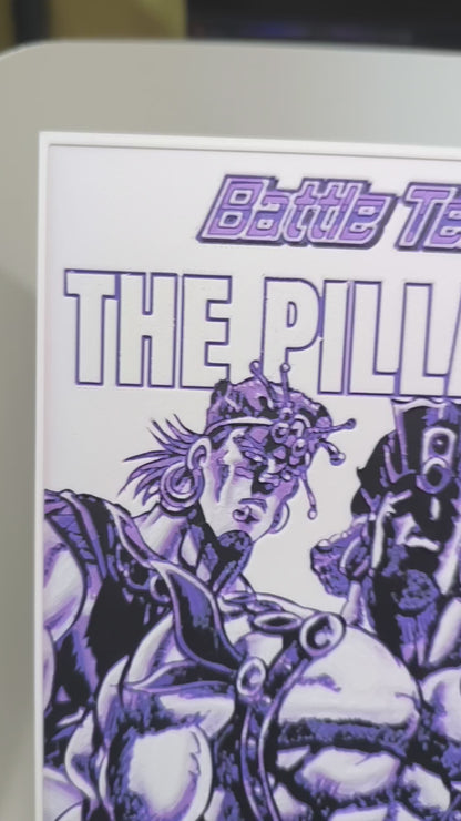 Plaque Décorative The Pillar Men | JoJo's Bizarre Adventure Part 2
