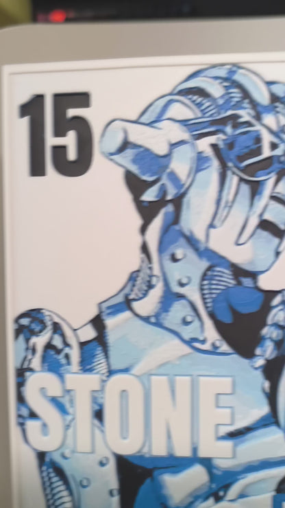 Plaque Décorative Jolyne Cujoh & Stone Free | JoJo's Bizarre Adventure Part 6